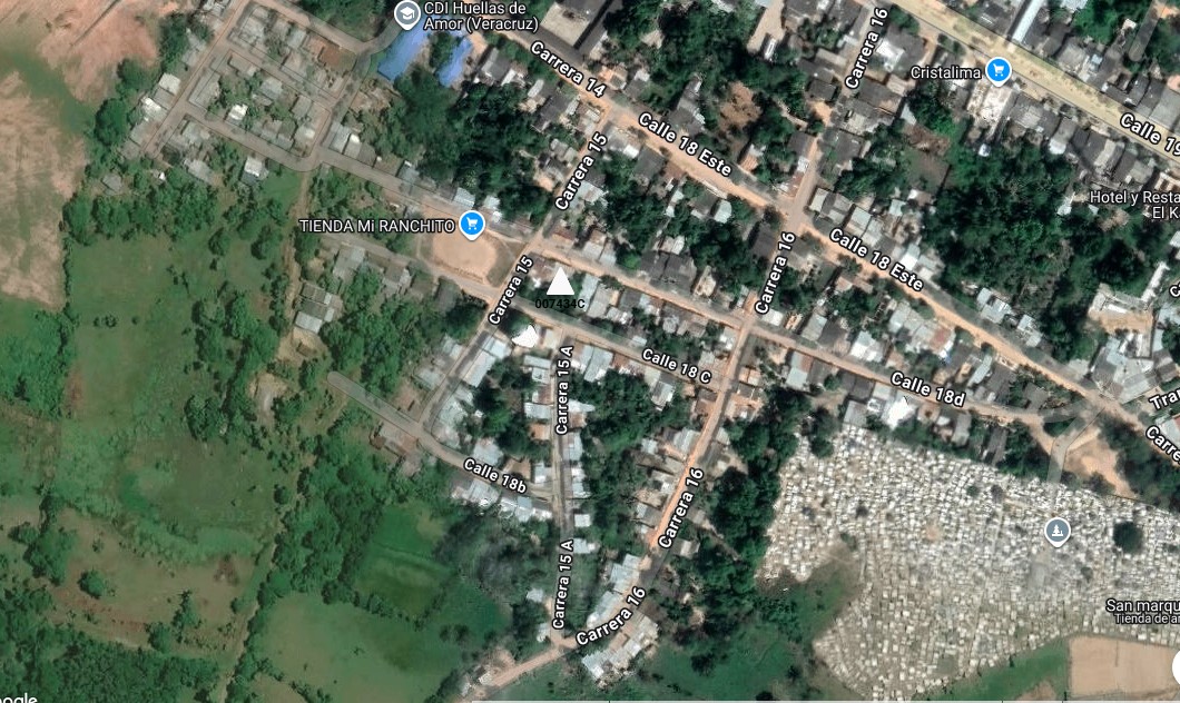 Foto de ubicación del transformador