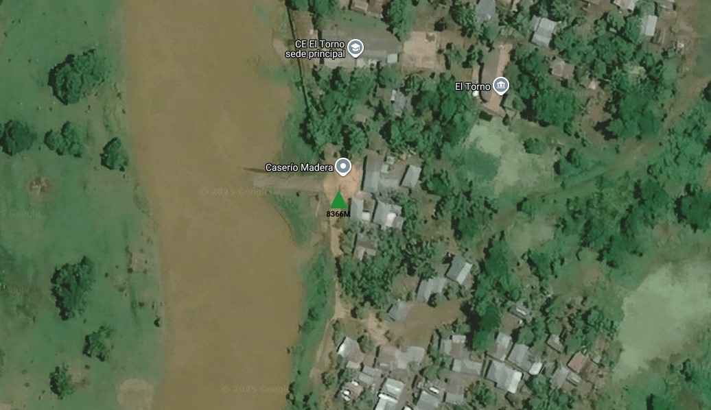 Foto de ubicación del transformador