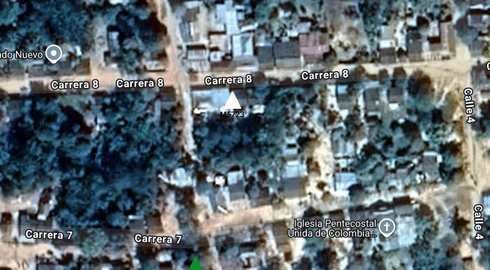 Foto de ubicación del transformador