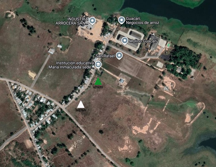 Foto de ubicación del transformador