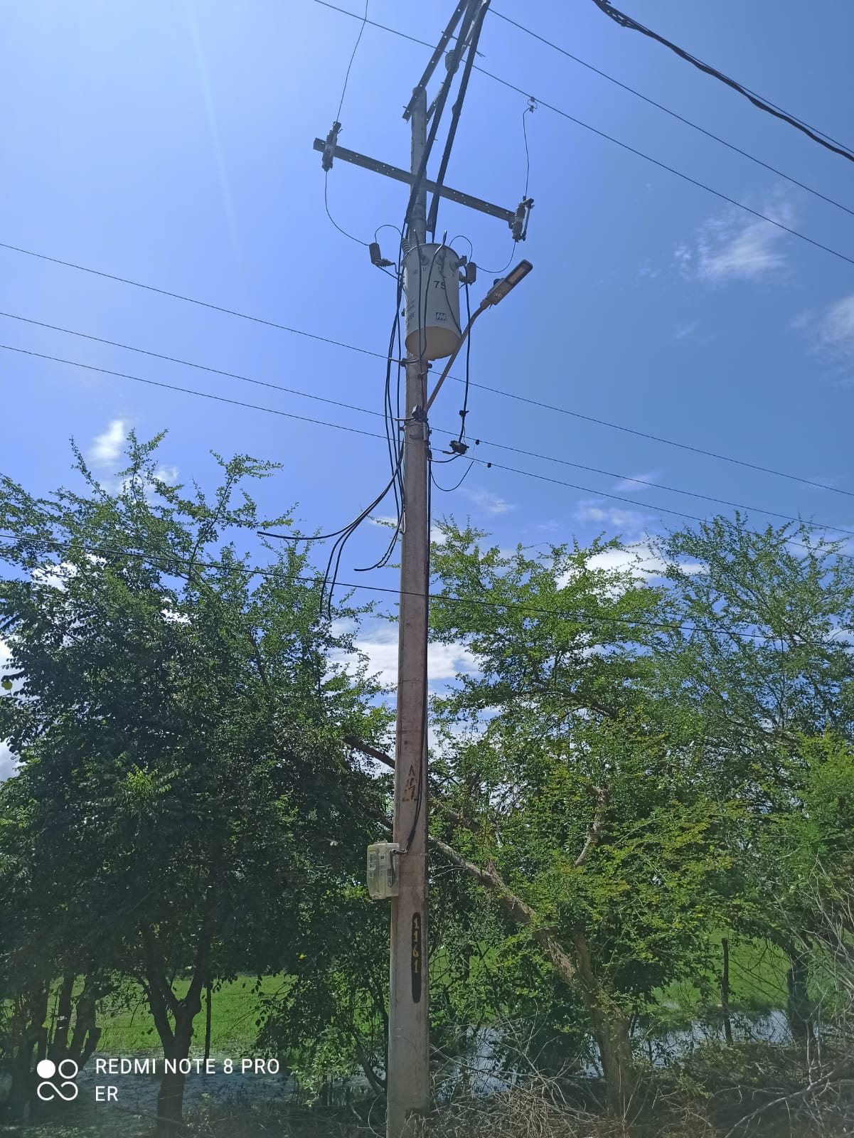 Foto del transformador