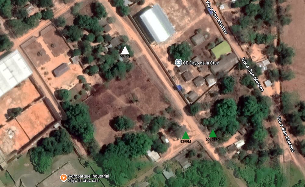 Foto de ubicación del transformador