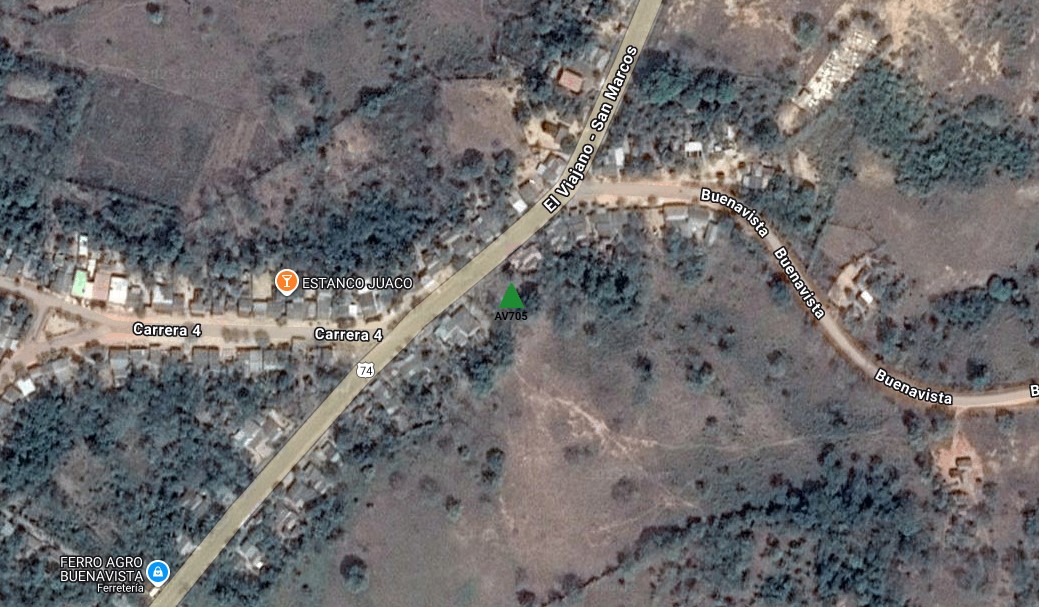 Foto de ubicación del transformador